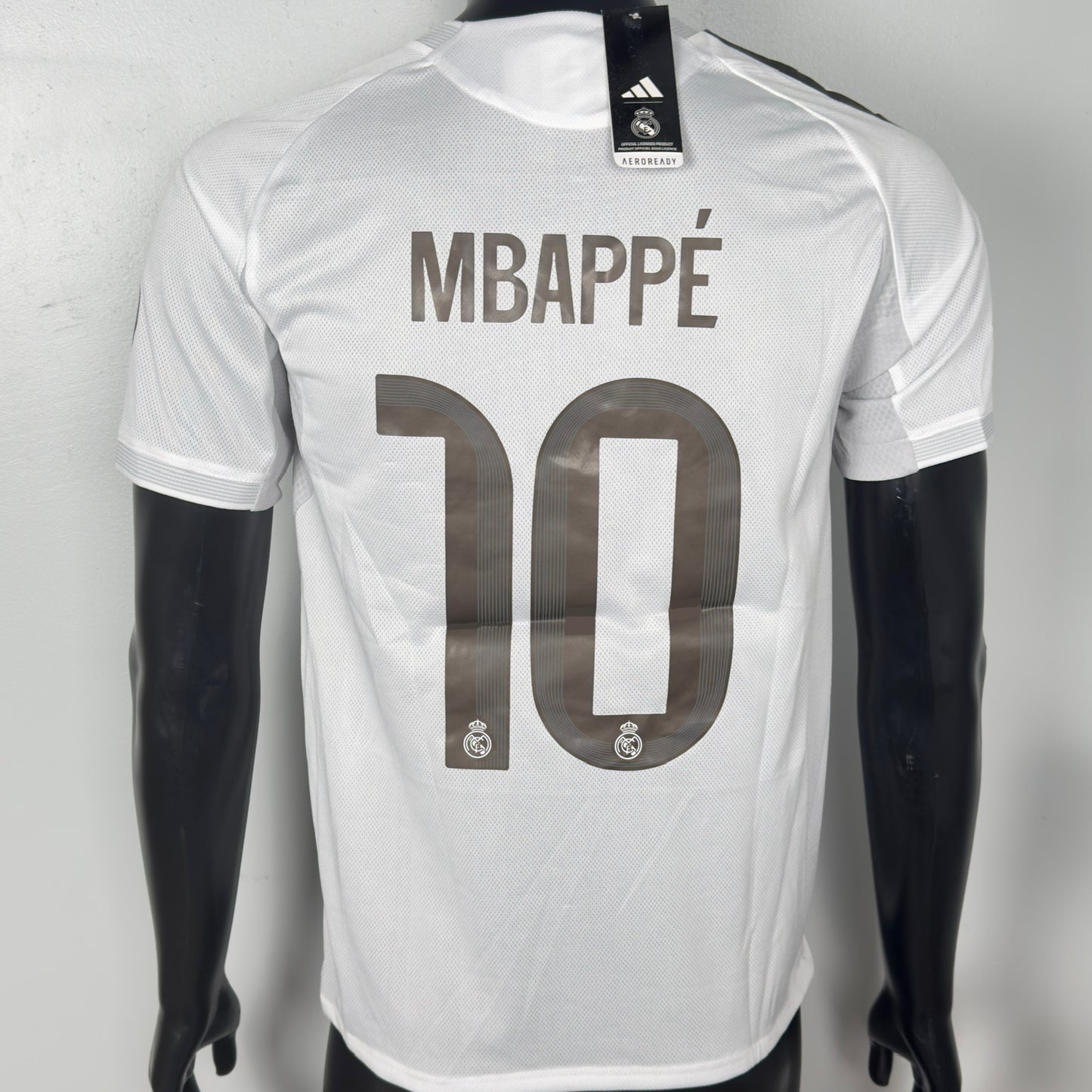 Real Madrid 25/26 Jersey Home (Mbappe Version)