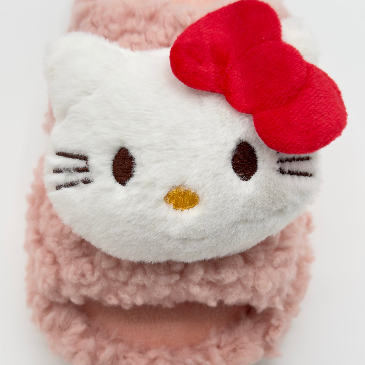 Pink Hello Kitty Fluffy Slippers