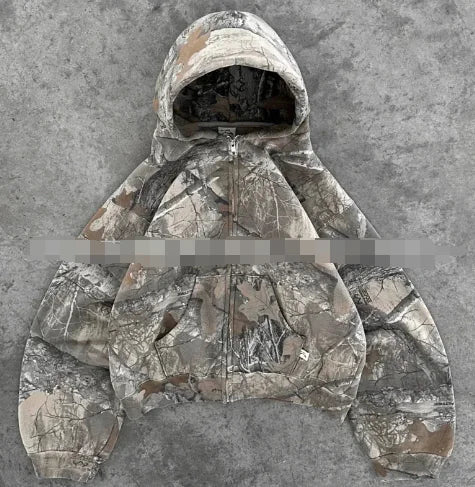 Urban Camo Retro Hoodie